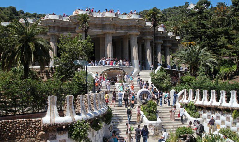 Park Güell, Barcelona, Spain