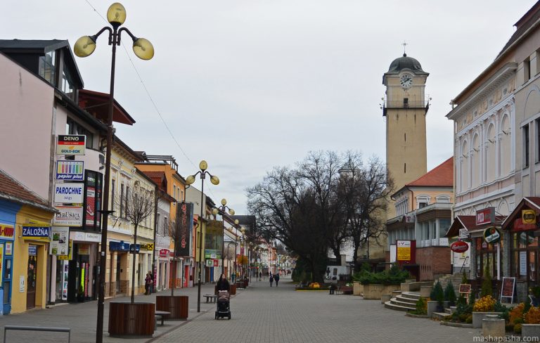 Poprad city center