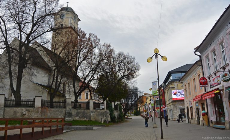 Poprad city center