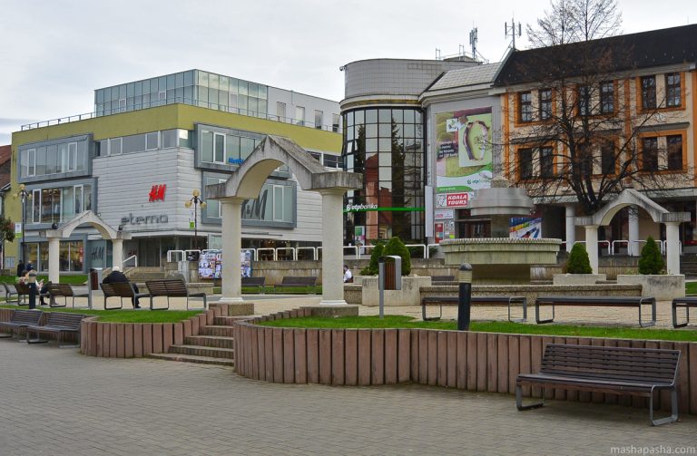 Poprad city center