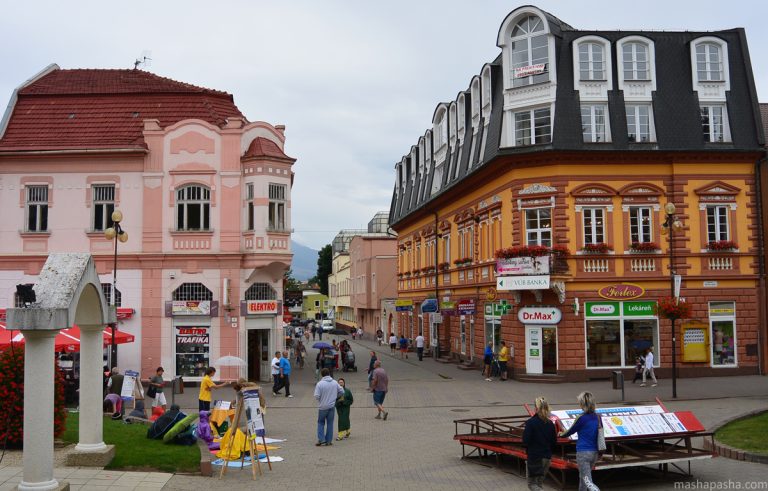 Poprad city center