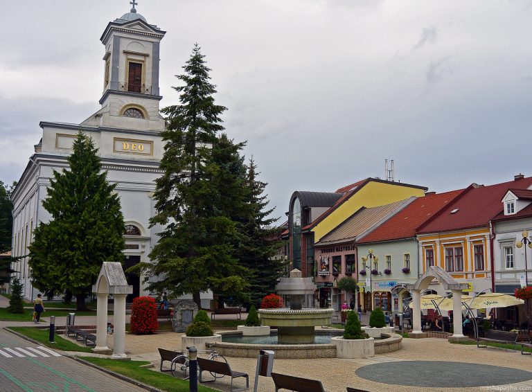 Poprad city center