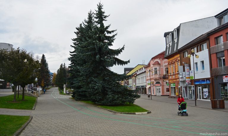 Poprad city center