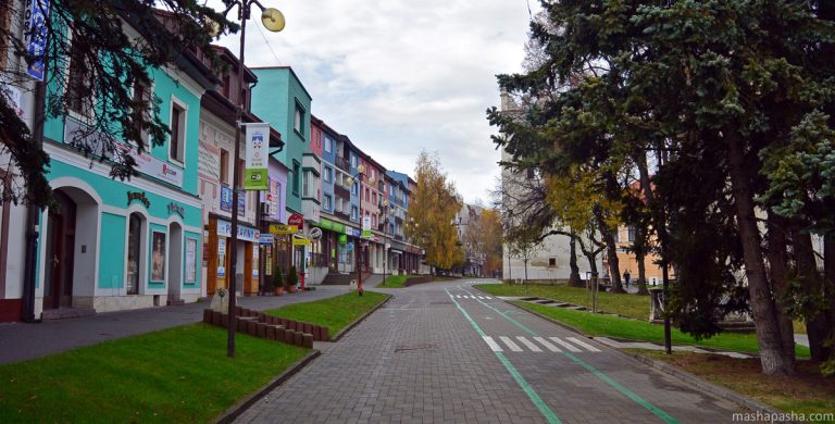Poprad city center