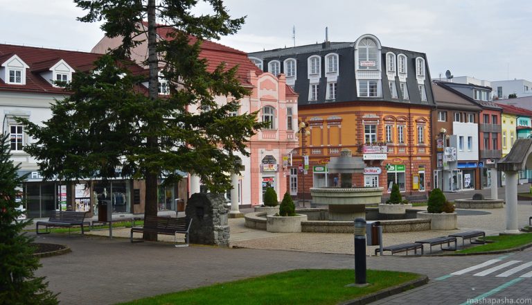 Poprad city center