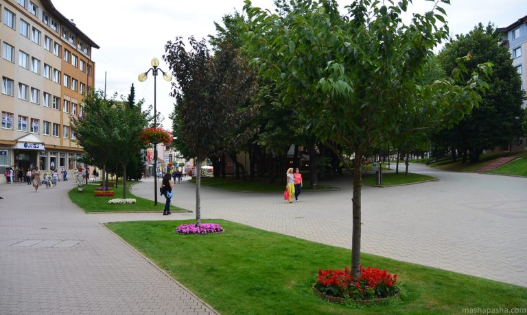 Poprad city center