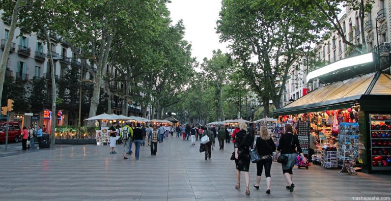 La Rambla, Barselona