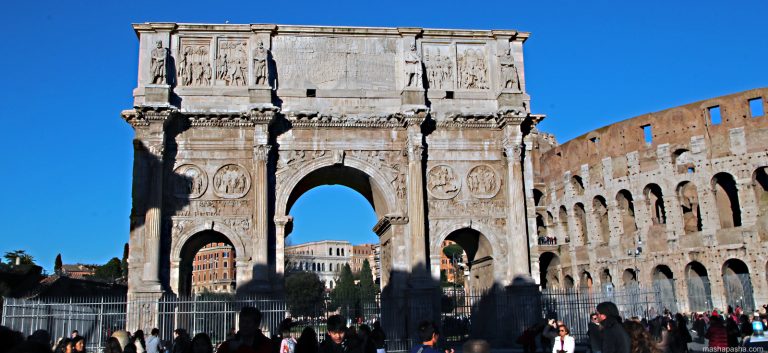 Triumphal Arch of Constantine, Rome