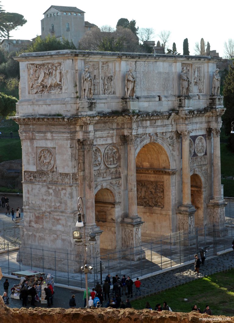Triumphal Arch of Constantine, Rome