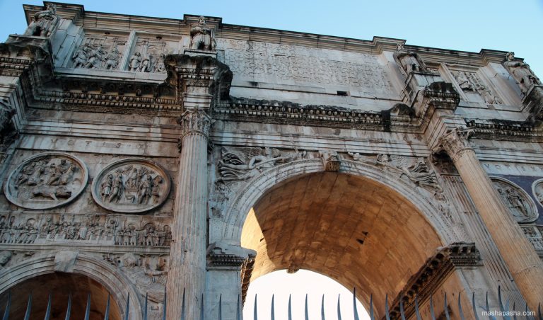 Triumphal Arch of Constantine, Rome