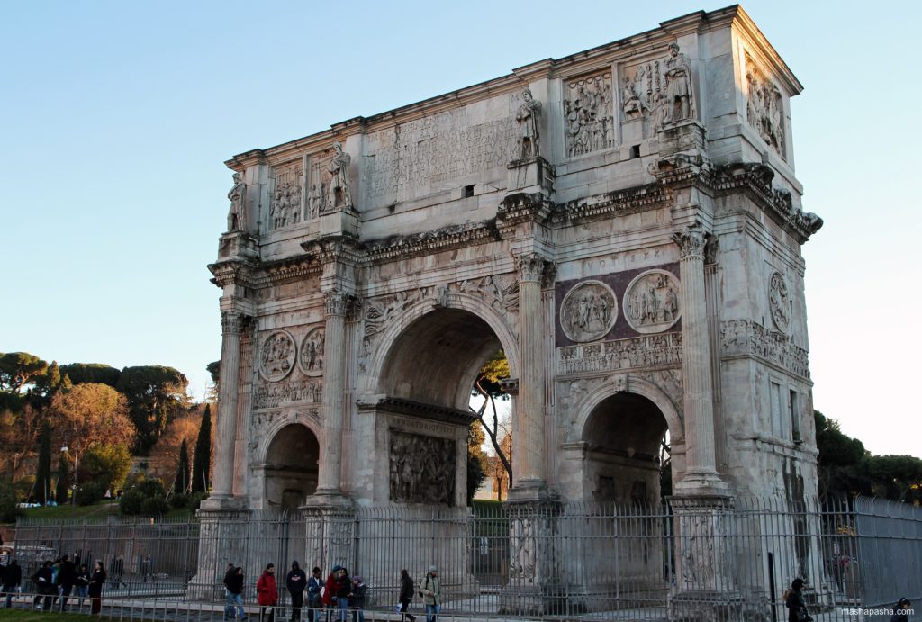 Triumphal Arch of Constantine, Rome