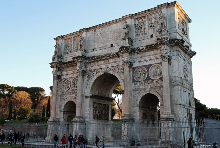 Triumphal Arch of Constantine, Rome