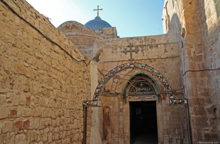 Coptic – Ethiopian monastery Deir es-Sultan, Jerusalem