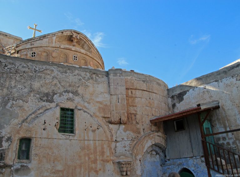 Coptic – Ethiopian monastery Deir es-Sultan, Jerusalem