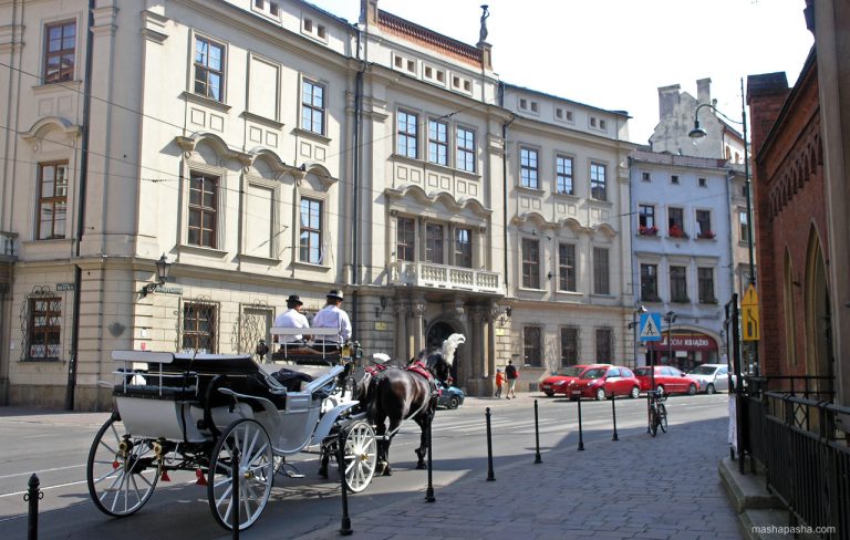 Strada Reale / vie Floriańska e Grodzka