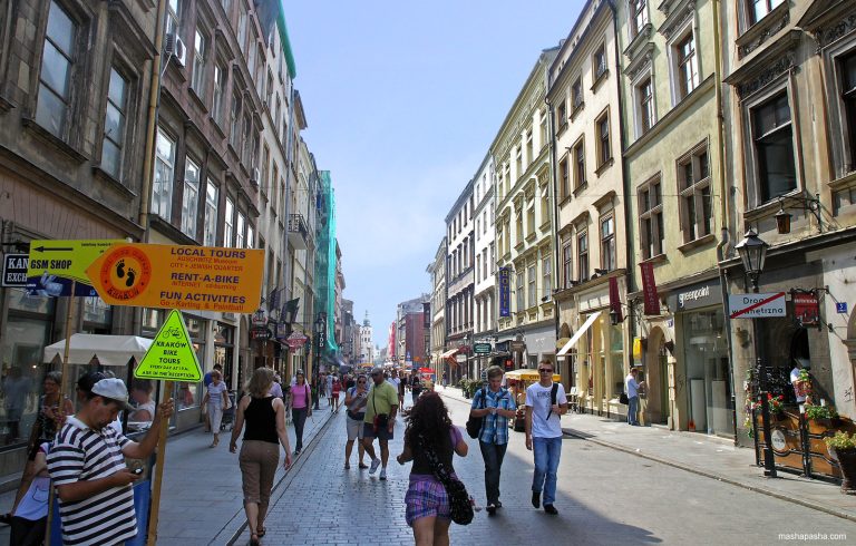 Strada Reale / vie Floriańska e Grodzka