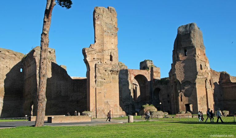 Baths of Emperor Caracalla, Rome, Italy
