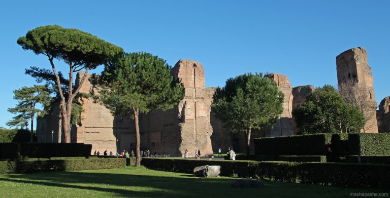 Baths of Emperor Caracalla, Rome, Italy