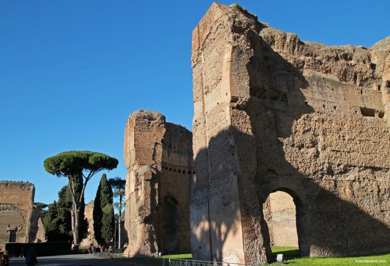Baths of Emperor Caracalla, Rome, Italy