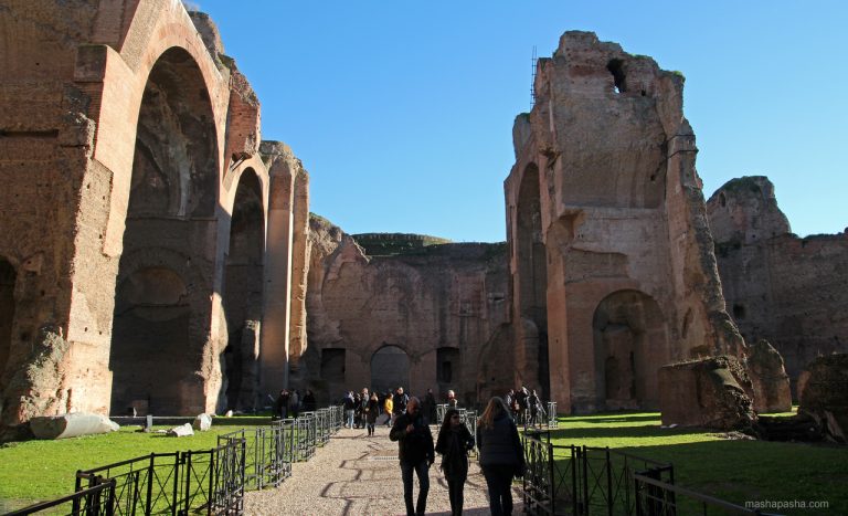 Baths of Emperor Caracalla, Rome, Italy