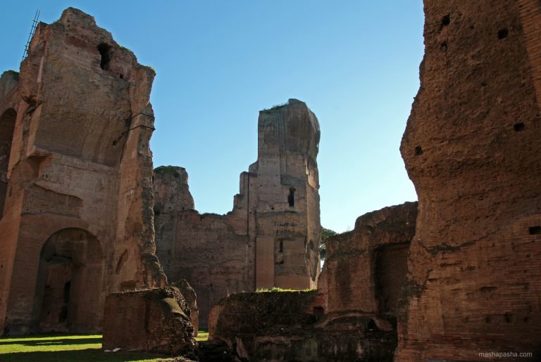 Baths of Emperor Caracalla, Rome, Italy