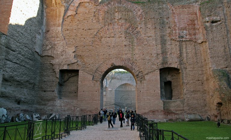 Baths of Emperor Caracalla, Rome, Italy