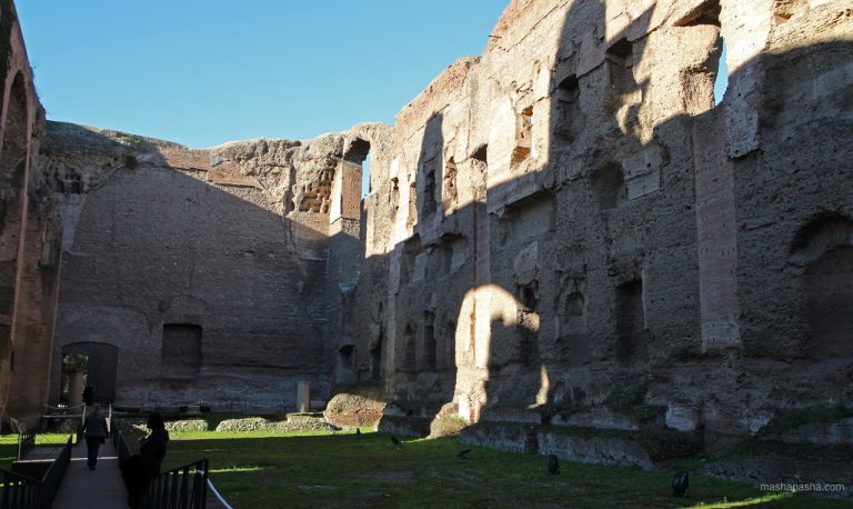 Baths of Emperor Caracalla, Rome, Italy