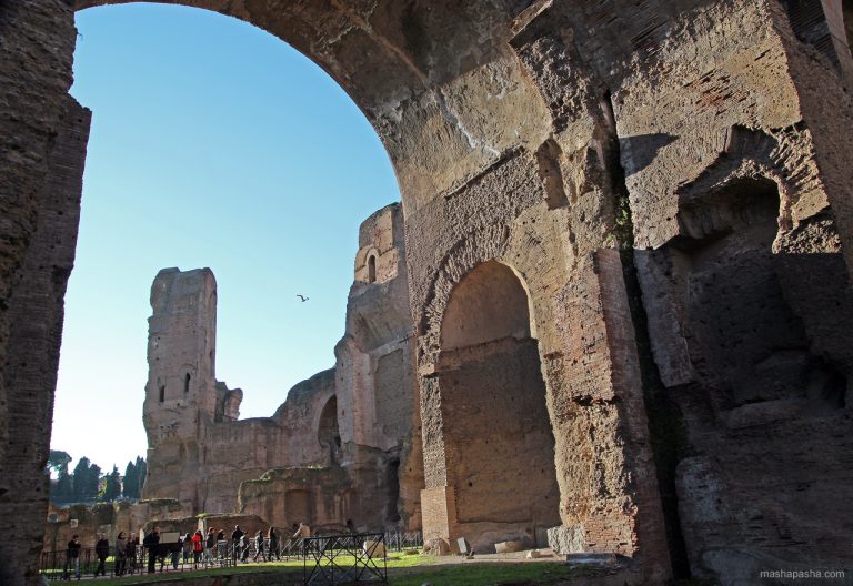 Baths of Emperor Caracalla, Rome, Italy