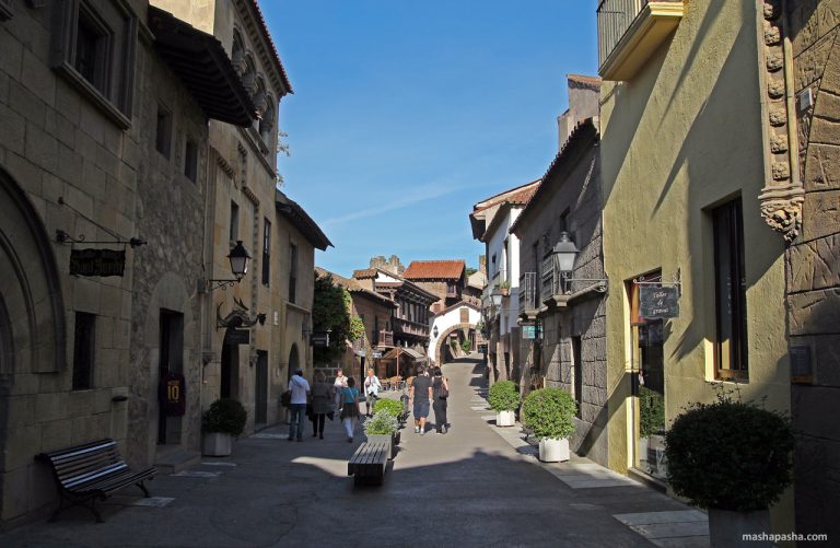 Pueblo Español – Spanish Village Museum, Barcelona
