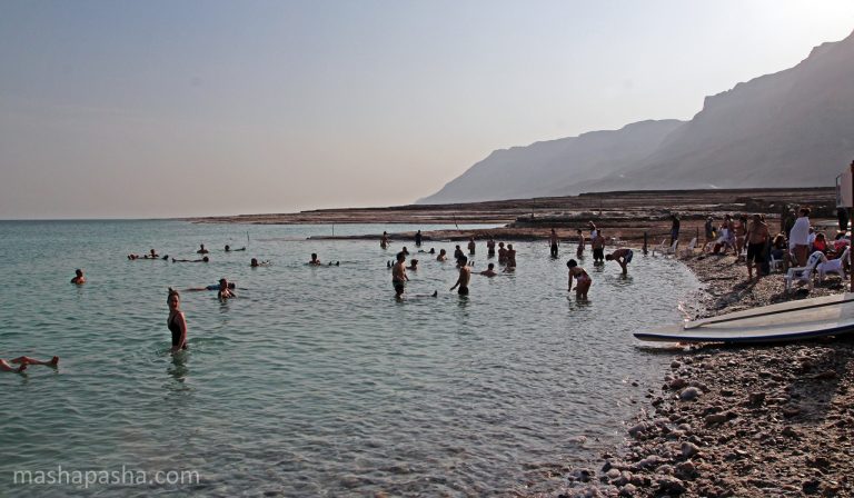 Dead Sea beach / Ein Gedi, Israel
