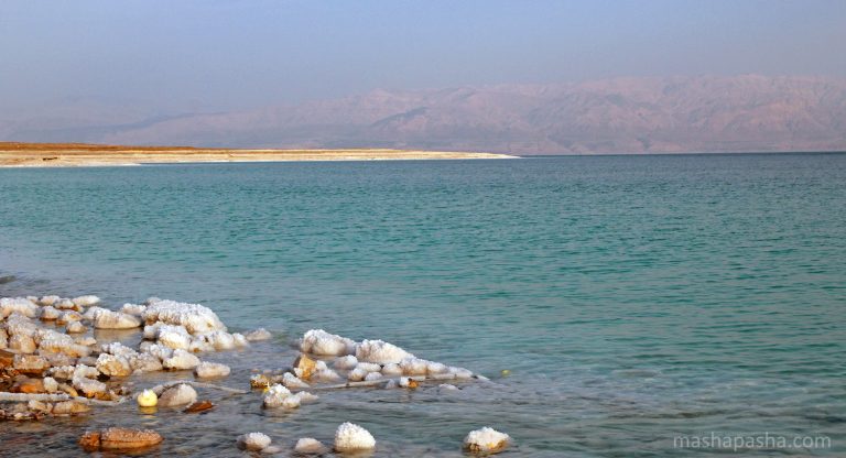 Dead Sea beach / Ein Gedi, Israel