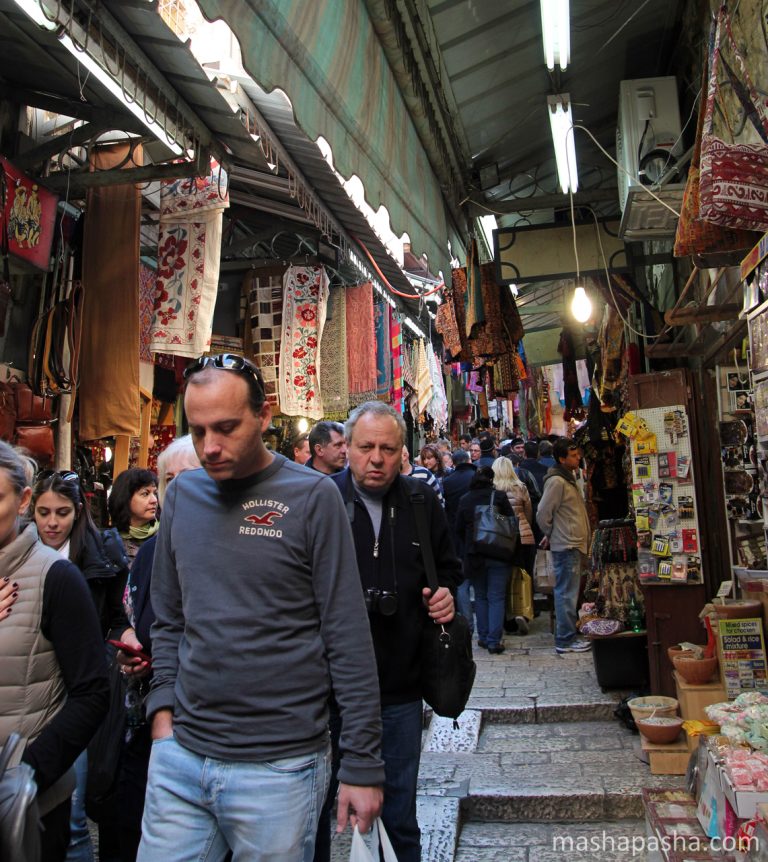 Arab market of Jerusalem