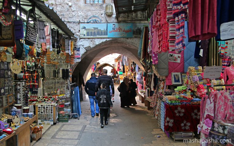 Arab market of Jerusalem