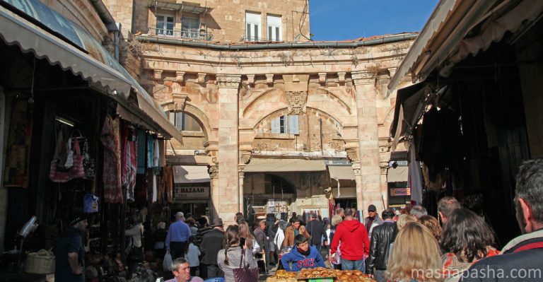 Arab market of Jerusalem