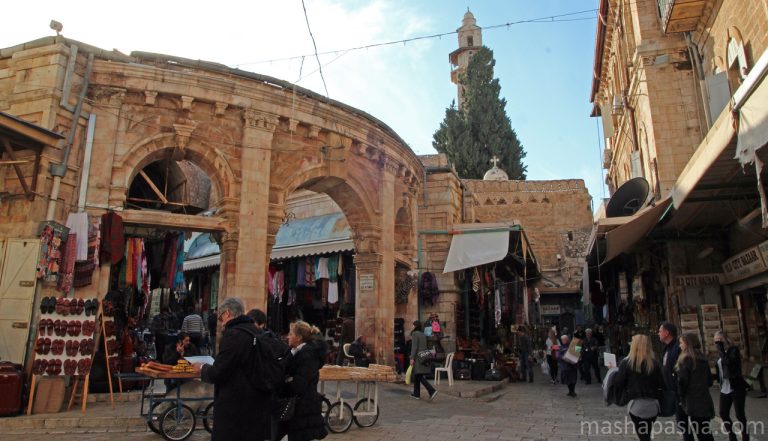 Arab market of Jerusalem