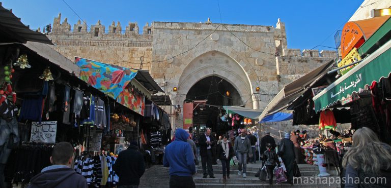Arab market of Jerusalem