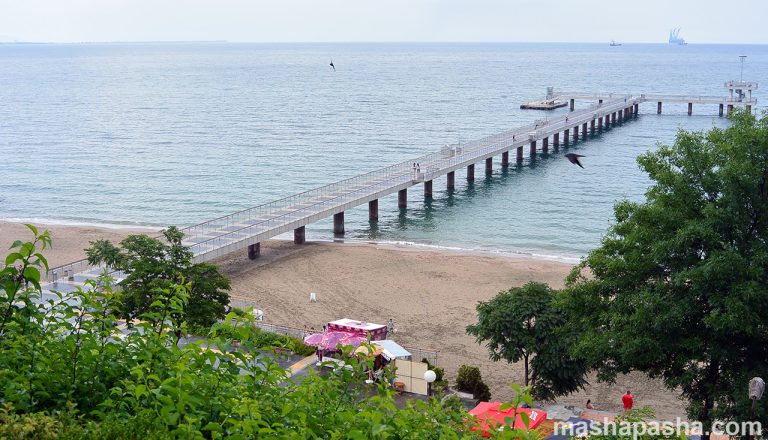 Burgas city beach, Bulgaria