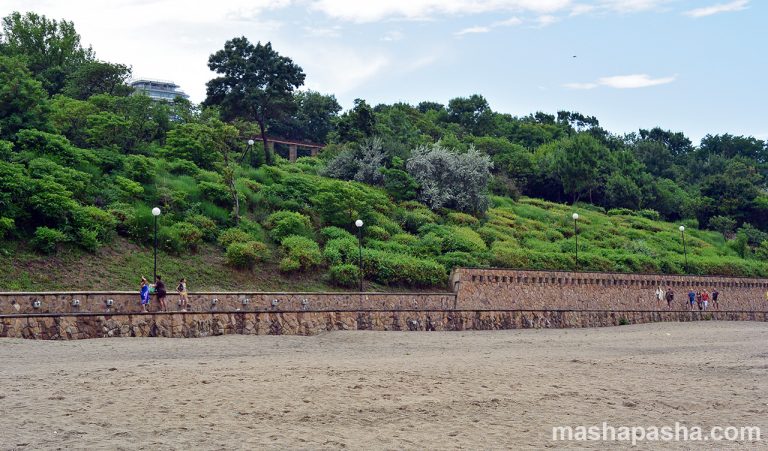 Burgas city beach, Bulgaria