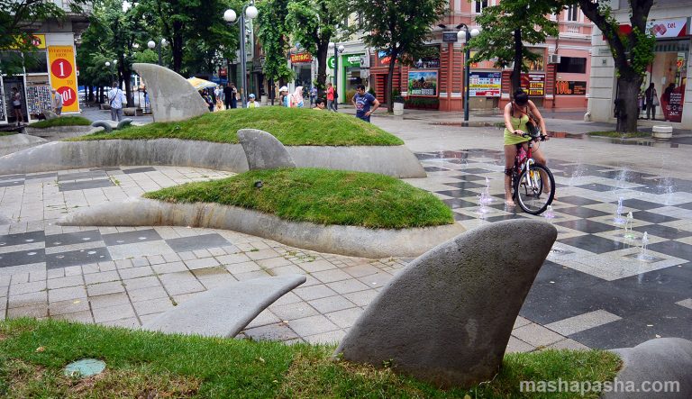 Aleksandrovska, Burgas pedestrian center