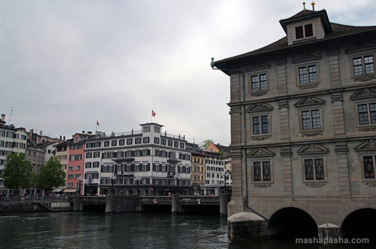 Fiume Limmat, Zurigo