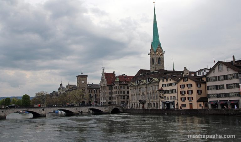 Fiume Limmat, Zurigo