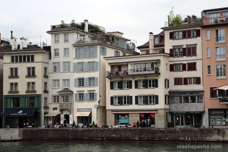 Fiume Limmat, Zurigo
