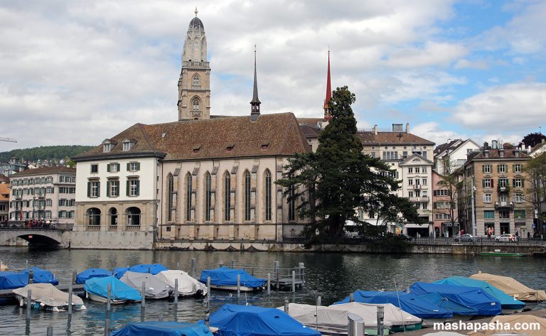 Fiume Limmat, Zurigo