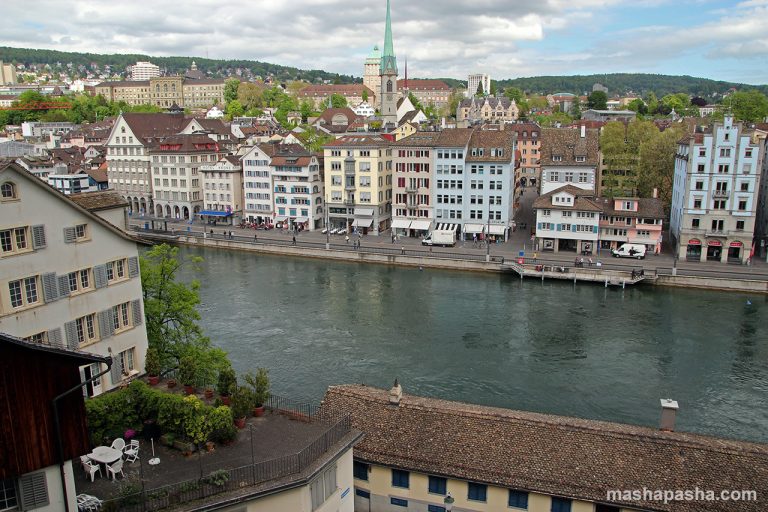 Fiume Limmat, Zurigo