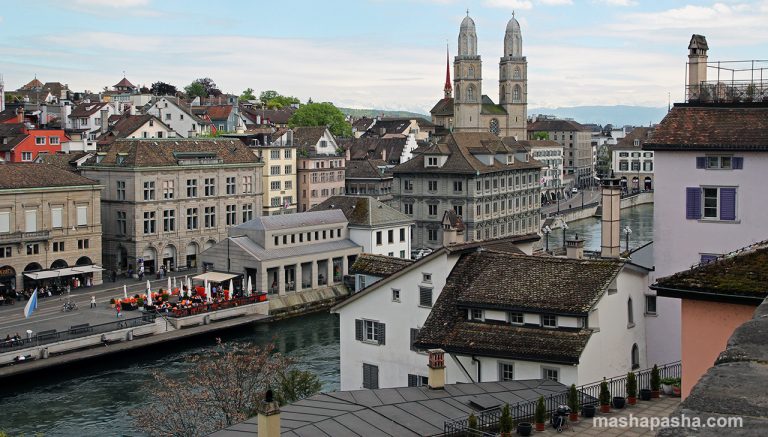 Fiume Limmat, Zurigo