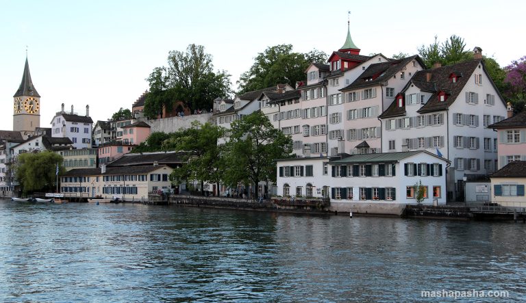Fiume Limmat, Zurigo