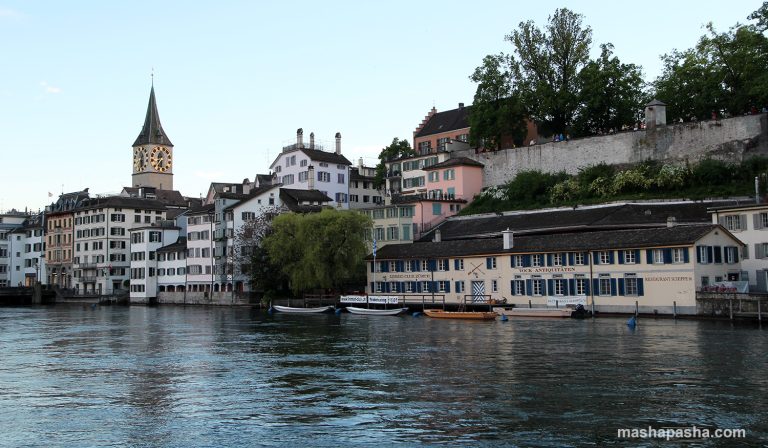 Fiume Limmat, Zurigo