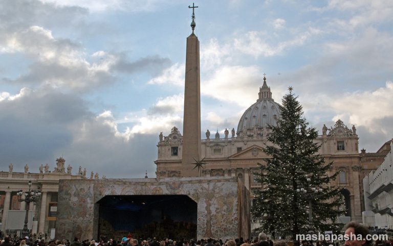 Christmas and New Year in Rome, Italy