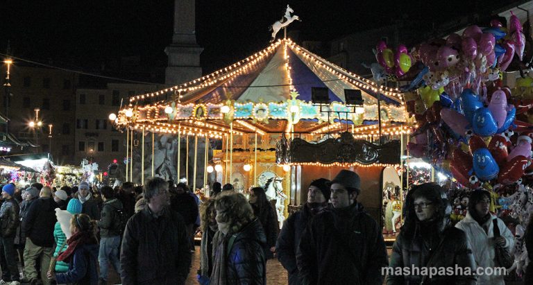 Christmas and New Year in Rome, Italy