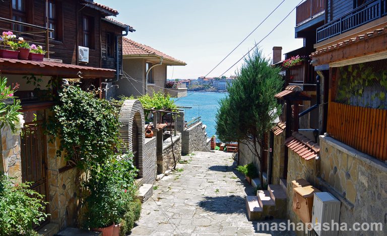 Sozopol city center